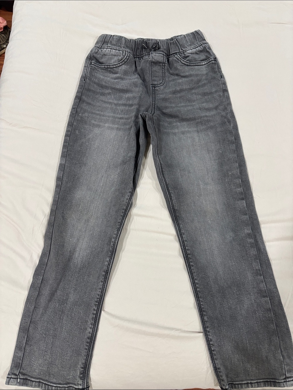 jumping beans Gray Elastic-Waist Kids Jeans